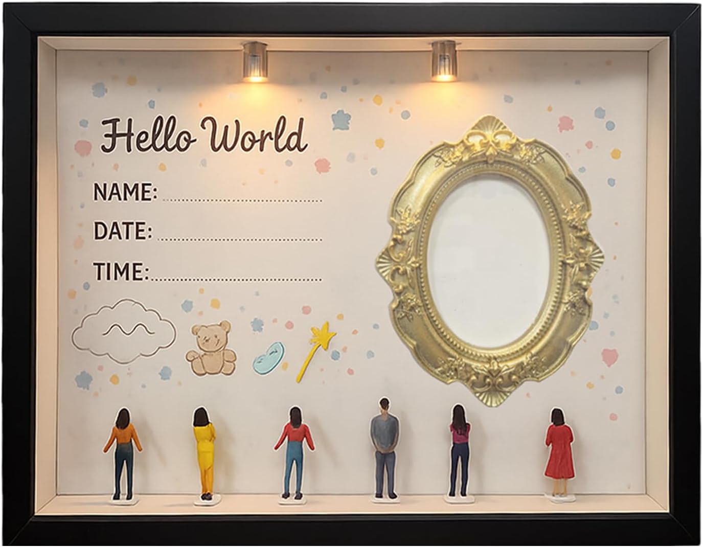 DIY Aesthetic Commemorative Lighted Memory