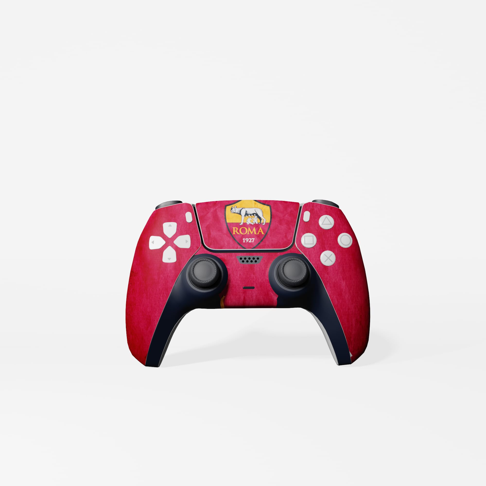 MaD Vision® Extra-Durable Skin Kit per PlayStation 5 (PS5) Disc | Set di Pellicole Adesive in Vinile Opaco per la Console e 2 Controller - per Roma Design