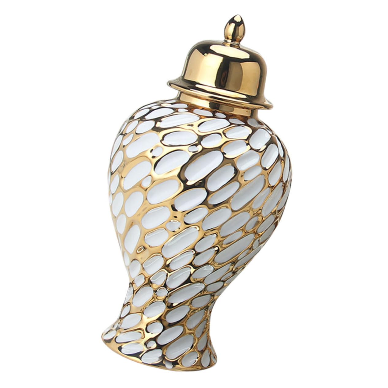 Vase en céramique ancien grand vase bleu pour stabiliser fleurs séchées