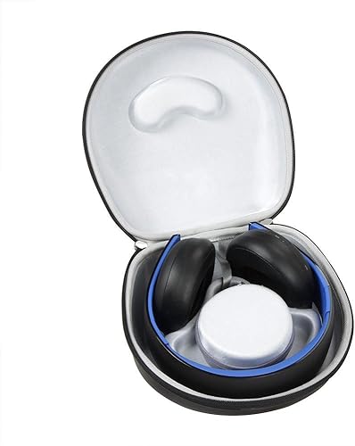 Miniatura 3 de Para Sony PlayStation Gold Auriculares estéreo inalámbricos PS4 Gaming auriculares duro EVA viaje estuche de transporte bolsa por Hermitshell