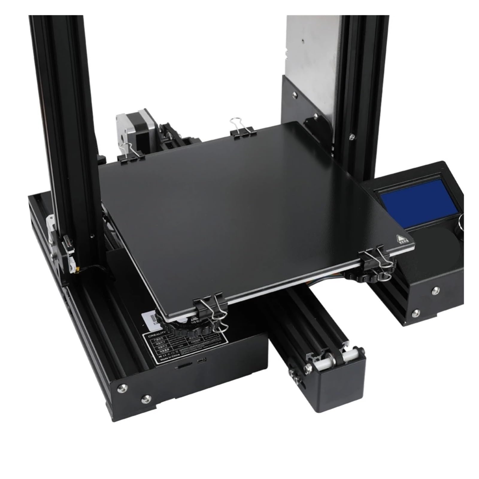 245×255mm Glas Bauplatte Kompatibel mit Creality CR-6 SE | 4 mm Carbon-Silizium-Glas, beheizte Bettoberfläche, flache Plattform, einfache Installation, 3D-Druckerteile