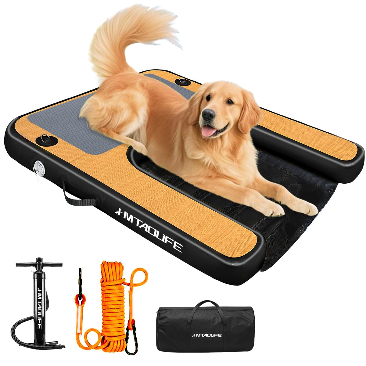 Hmtaolife Inflatable Dog Boat Ramp