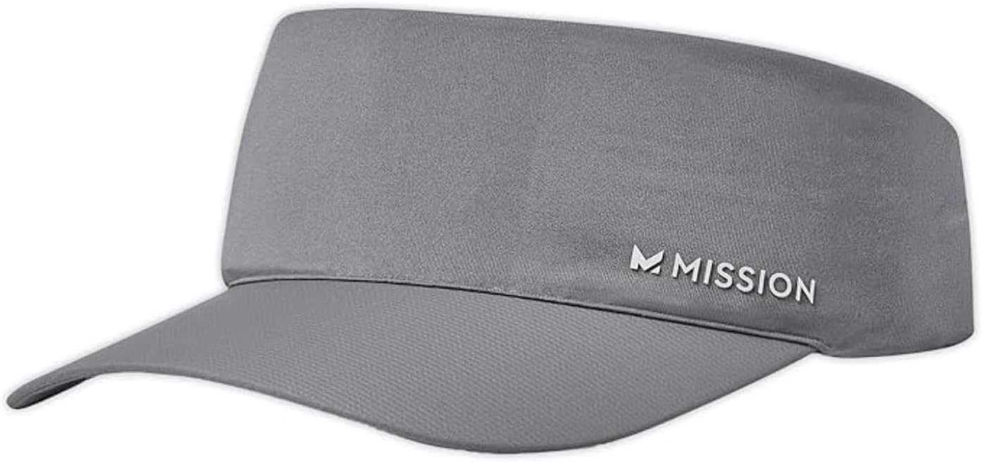Cooling Stretchy Visor - Unisex Visor Hat for Men and Women, No Slip Band, UPF 50 Sun Protection Visor