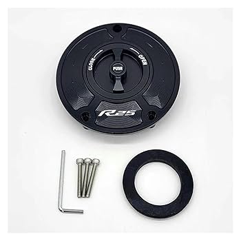 【純正部品】【美品】ヤマハ YZF-R25／R3 タンクカバー ブラック YAMAHA YZF-R25/R3 カーボンフューエルタンクカバー : 輸入