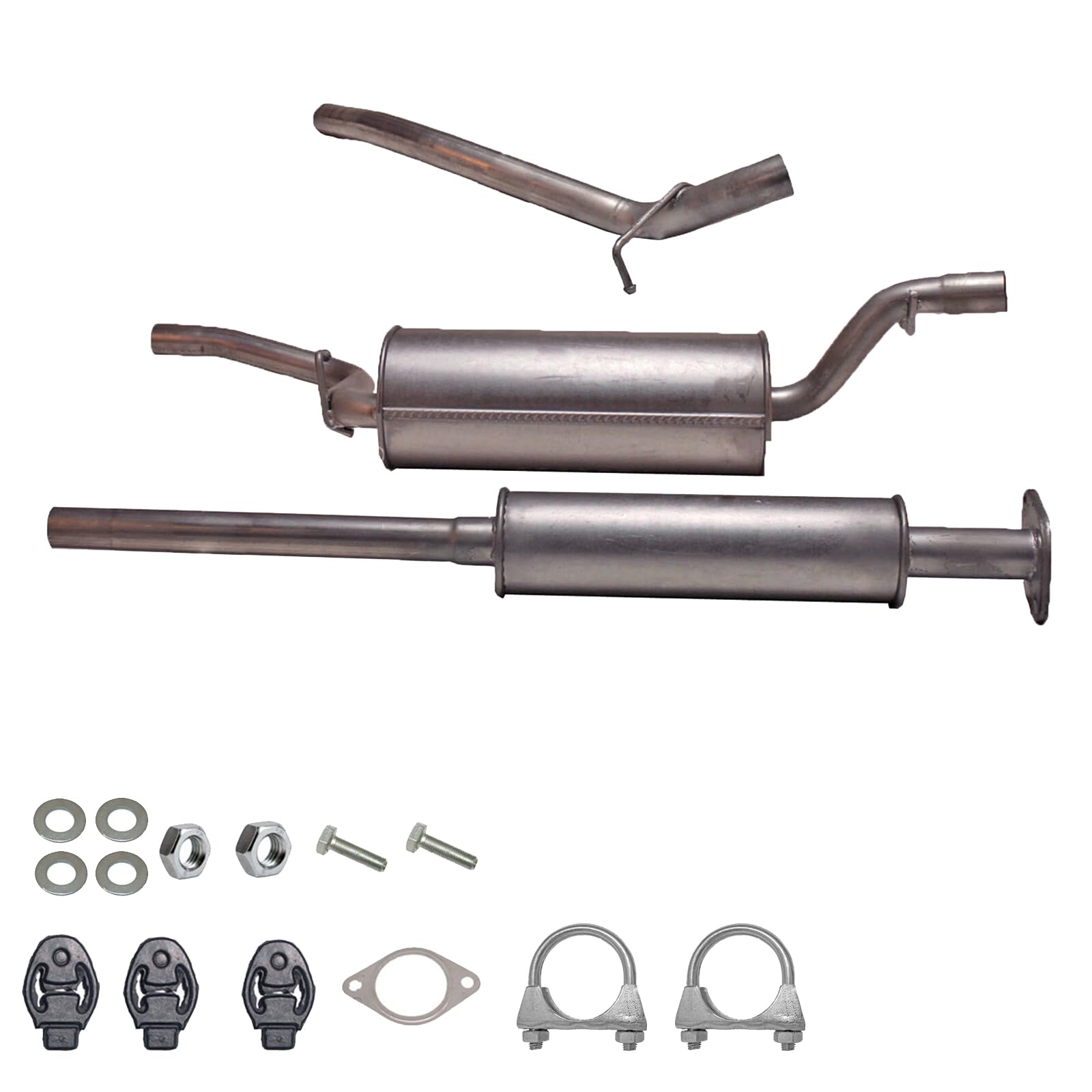 Ferroz Auspuffanlage Ab Kat - Für Mitsubishi Lancer Kombi 1.6 Mit Montagesatz