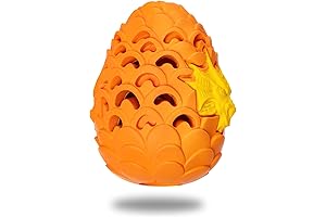 yclwbg Indestructible Dragon Egg Dog Toy for Aggressive chewers