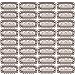 Produktbild Metall Perücken Clips Clip In Extensions Echthaar DIY Perücken Clips Haar Verlängerungen Clips Perücke Clips für Haar Verlängerungen DIY Haarteil Schuss Dunkelbraun 100 Stück
