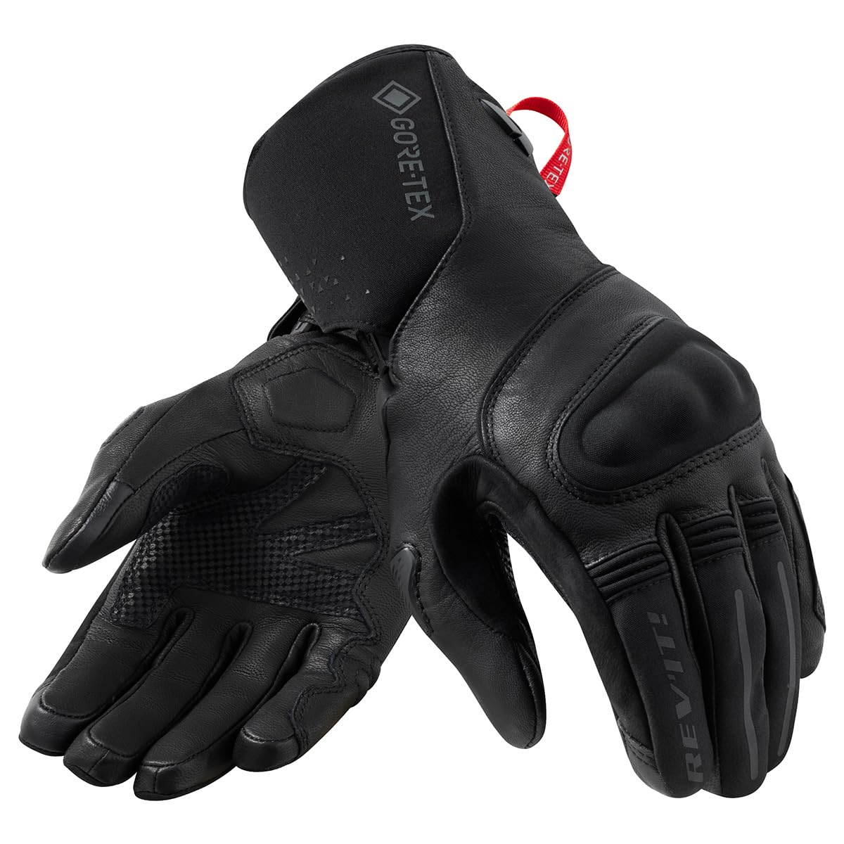 REV'IT! Revit Lacus GTX Gants de moto imperméables, schwarz, S