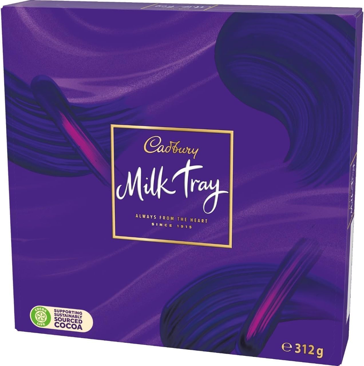 Cadbury Milk Tray Chocolate Box, Assorted Milk Chocolates Gift Set for Birthdays, Anniversaries & Special Occasions, 360 g (Pack of 1)