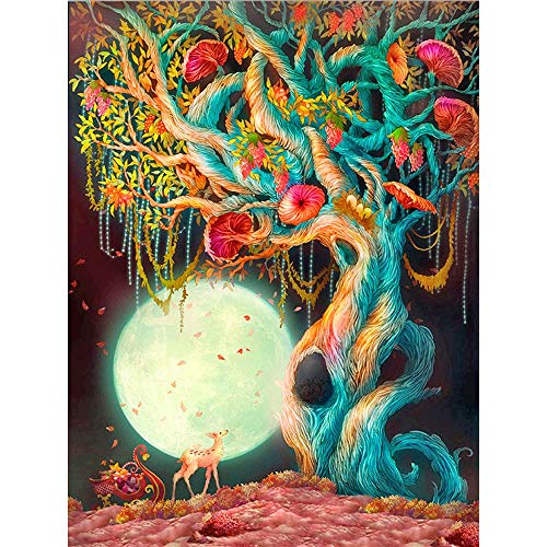 YCZO Diamond Art Kits for Adults DIY 5D Diamond Painting Crystal Rhinestone Diamond Embroidery Paintings Diamond Painting Diamond Painting Kits for Adults Diamond Art Home Wall Decor