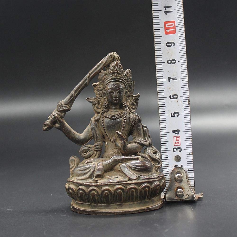 Estatuas Y Figuras Adorno Carácter Hogar Estatua De Buda Manjusri Bodhisattva Decoración Artesanal