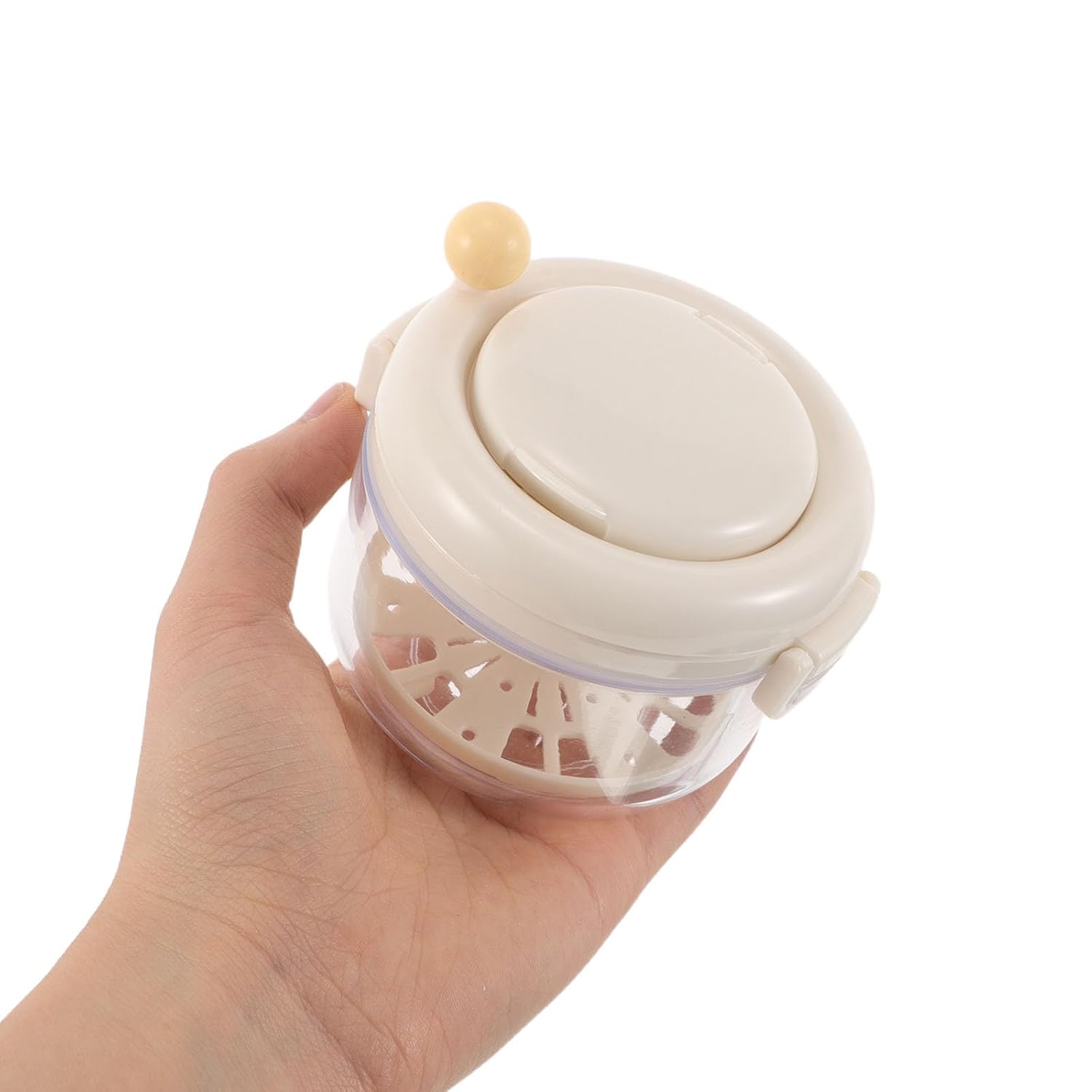 Retainers Cleaner Case, 3 Layer No-Leak Denture Cup with Mirror and Strainer for Soaking, Denture Bath Case for Aligner, Retainers, Mouth Guard, Night Guard