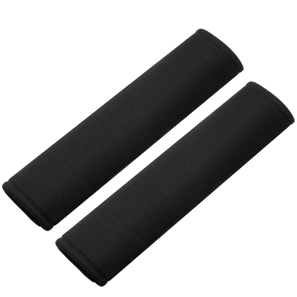 Alaoo 2 Stück Gurtpolster Auto Kinder, Auto Sicherheitsgurt Schulterpolster, Gürtelkissen Schutzkissen für Kinderwagen Autositz Gurtpolster Bezug (Eisseide）