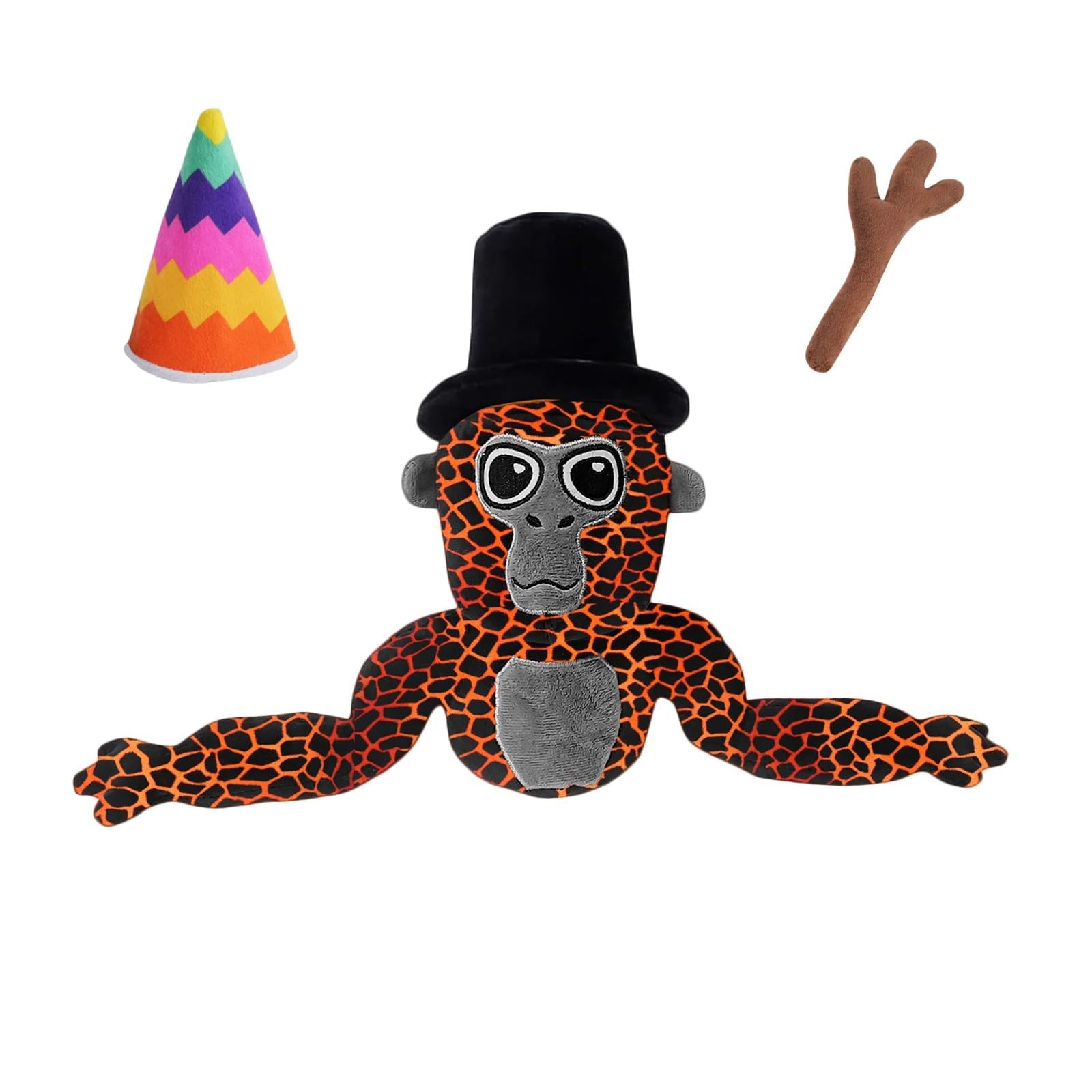 Gorrila Tag Plush Toy Tag Monkey Plush Toy Stuffed Animal Doll for Game Lovers and Boys Girls Birthday Gifts