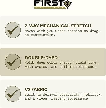 First Tactical 114011 Men's V2 Tactical Pant Tundra
