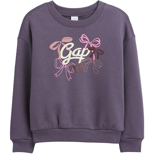 GAP unisex-child Logo Crewneck Sweatshirt