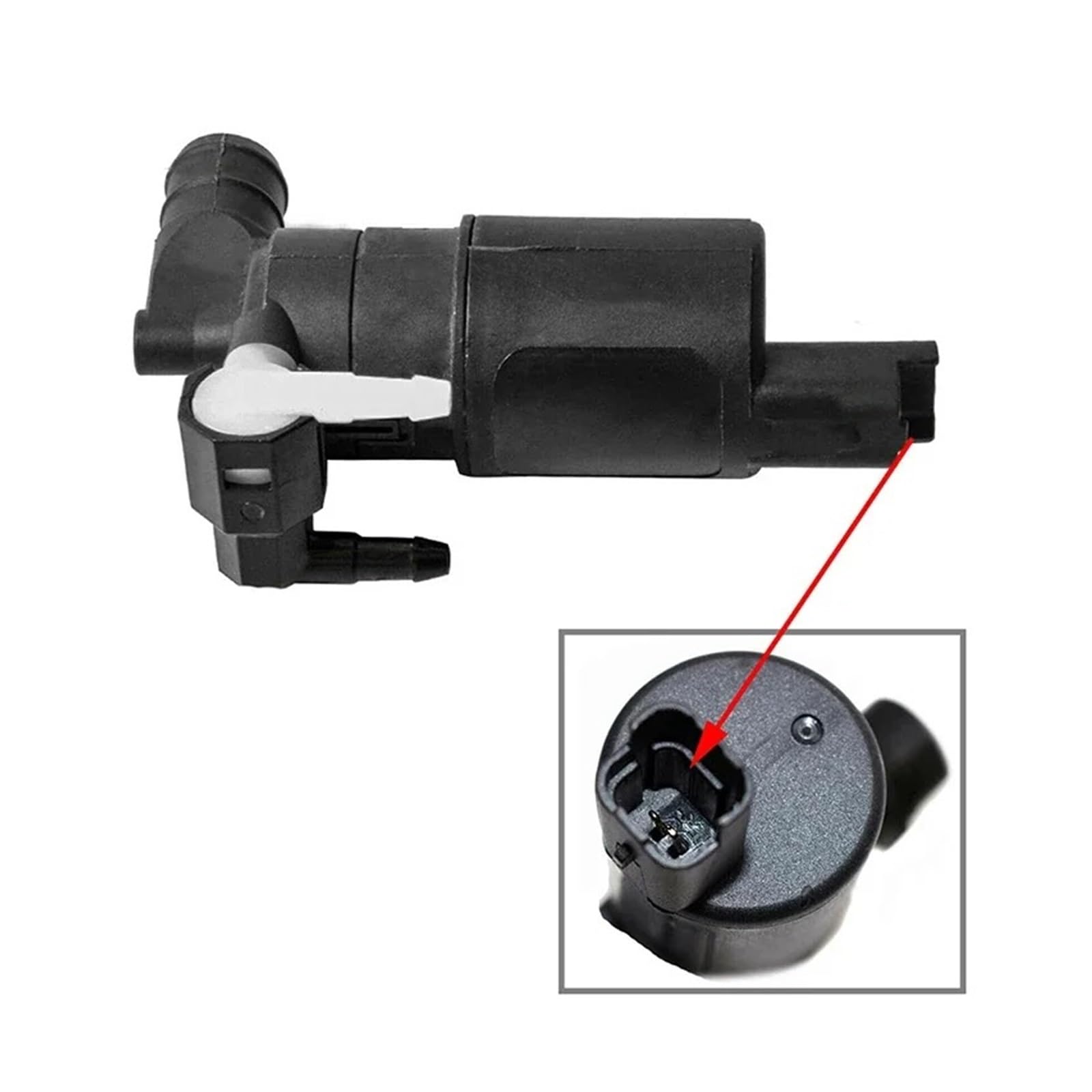 12V Universal Para Megane Para Espace Bomba De Limpiaparabrisas Doble 2007 En Adelante 24V Para Furgonetas