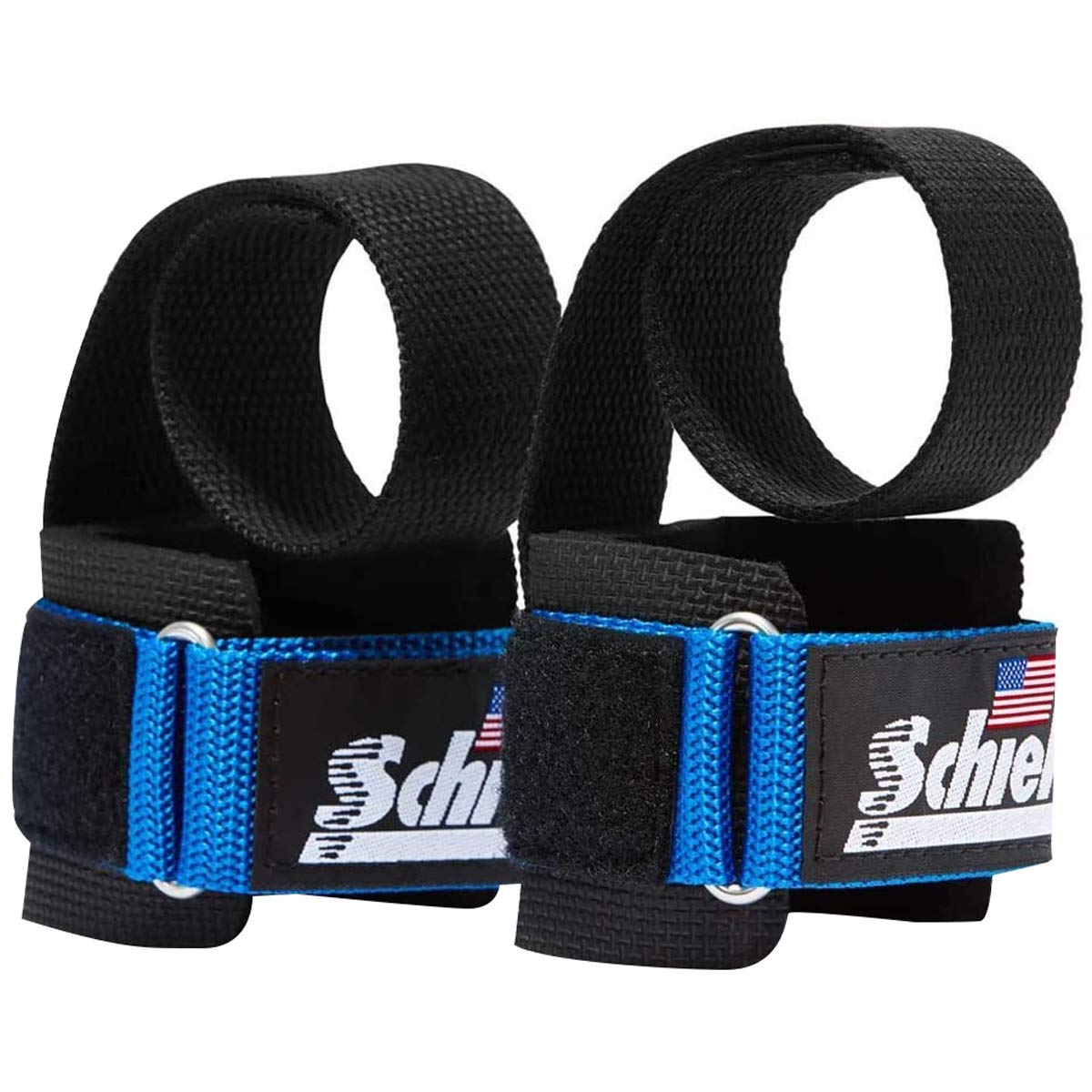 Buy Schiek Lifting straps with wrist protection and dowels Online at
