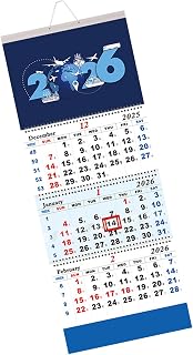 2026 厚紙カレンダーにじみ出る長期使用タスク プランナー
