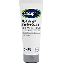 Cetaphil Skin Activator Hydrating &amp; Firming Cream For Face, Neck &amp; Chest 3.4 oz, Mandelic Acid (AHA) and Centella Asiatica (CICA) Cream, Hydrates and Firms Aging Skin, Anti-Aging Skincare