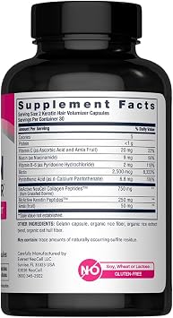 NeoCell Keratin Hair Volumizer | 60 Capsules | Hair, Skin & Nails Support | Complex with Advanced Multi Collagen Peptides | Plus Biotin and Vitamin C