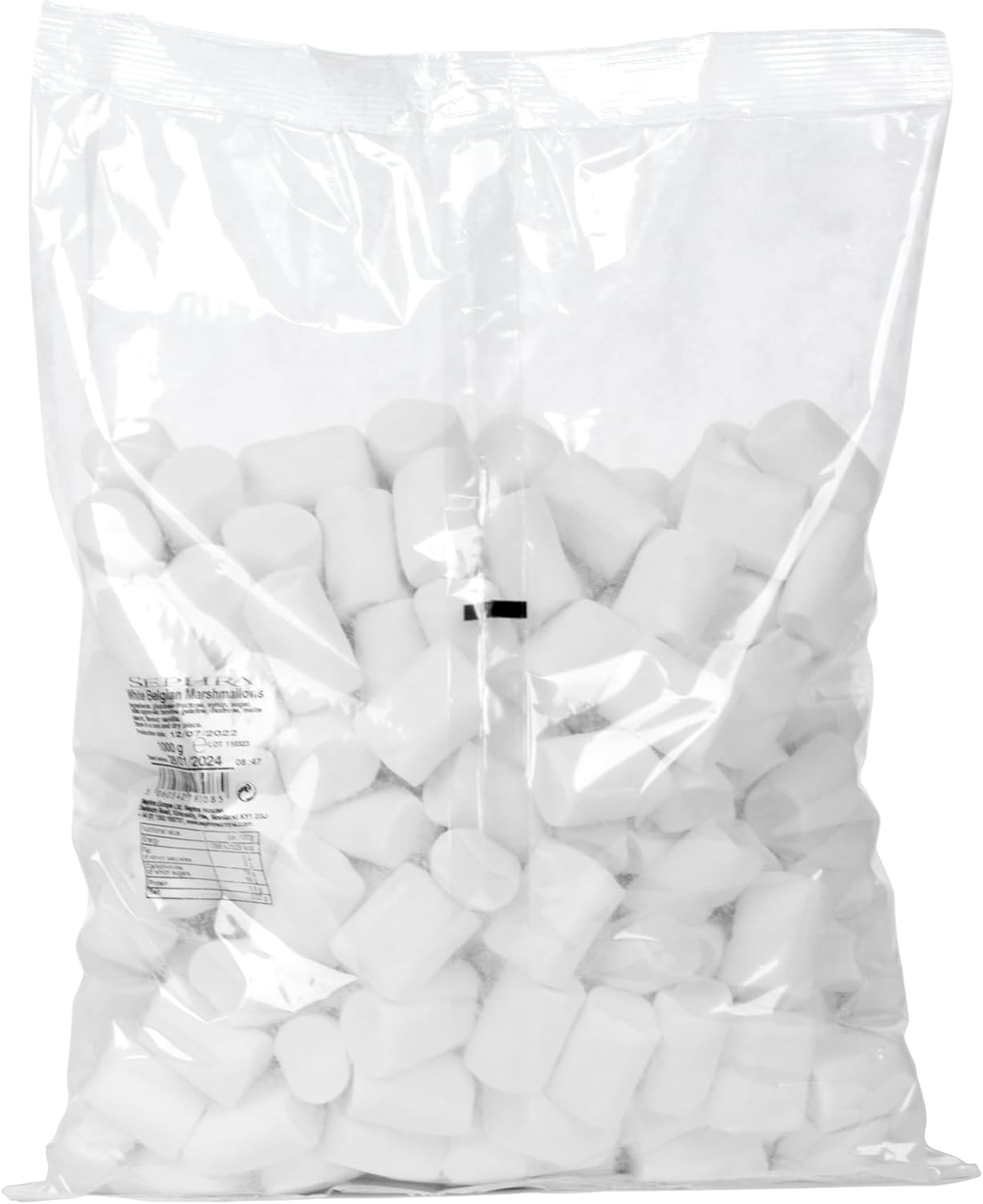 Sephra Large Marshmallows for Hot Chocolate Gluten Free Chunky