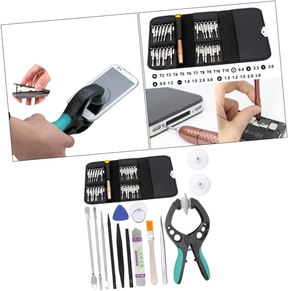 Gadpiparty Multi-function Screwdriver for Electronics Repair Compatible Lcd Screens and Smartphones for Disassembling Computers and Devices