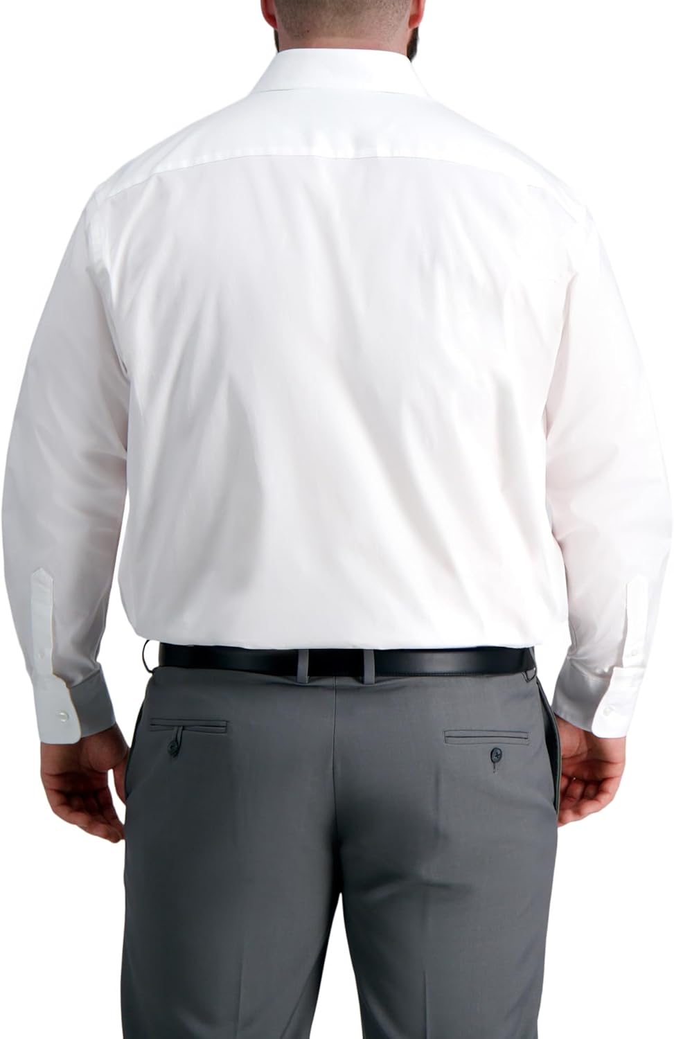 Haggar Men's Dress Shirts Haggar Premium Comfort Big&Tall Men's Button Down Dress Shirt - Image 2