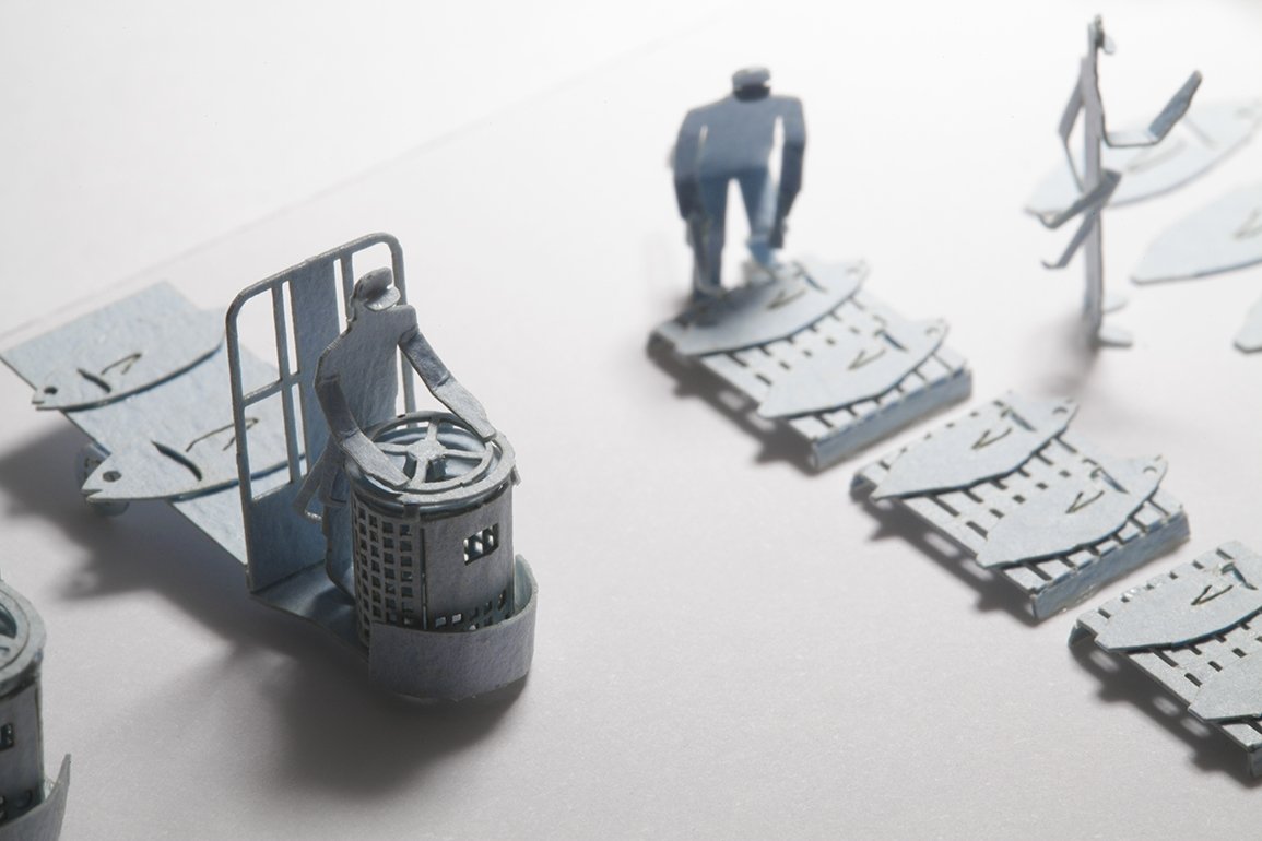 Amazon | テラダモケイ1/100建築模型用添景セットNo.28 築地編（色