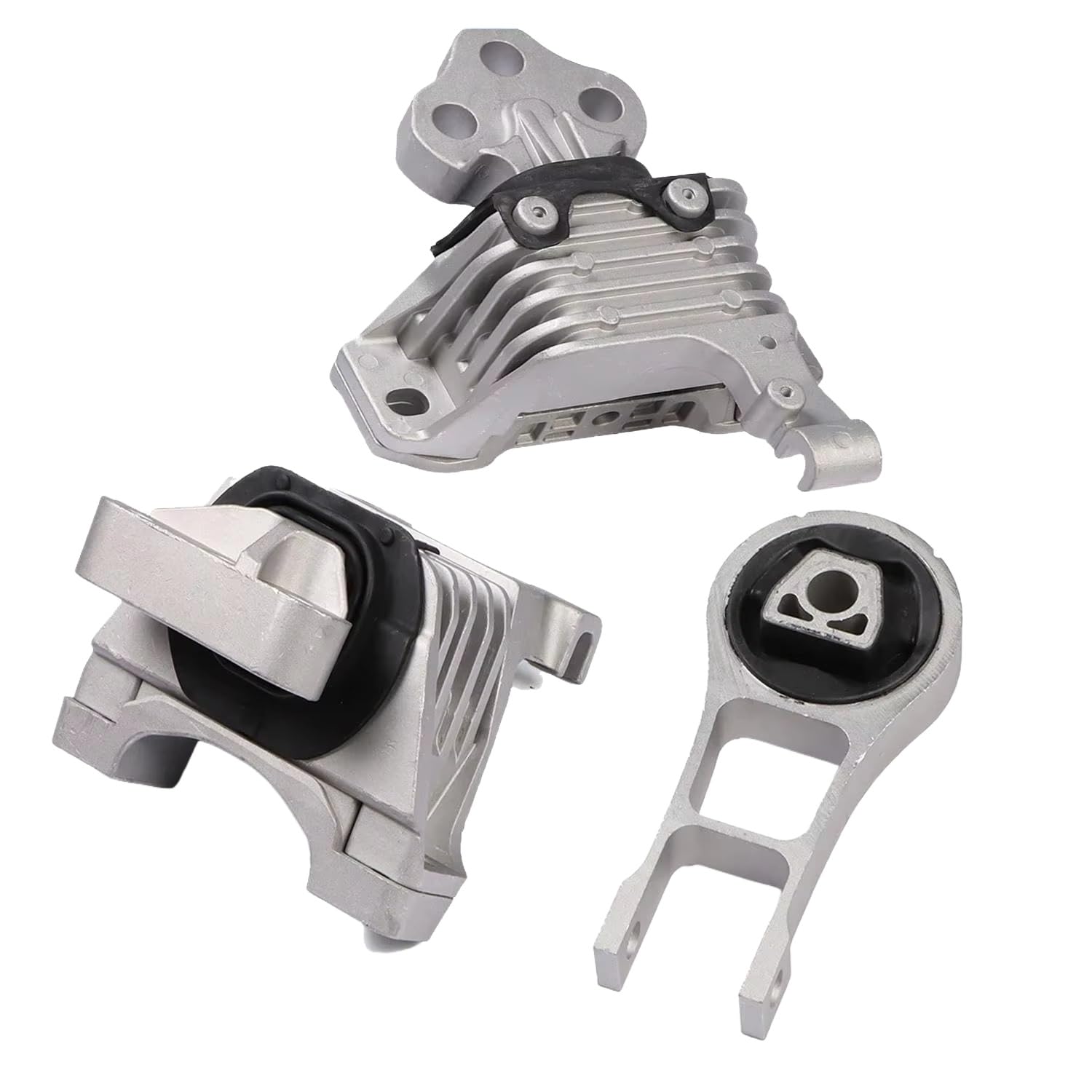 Yunll One Color 3Pc Motor Transmission Mount Set A5844 A5752 A5825 4877788Af 68192831Ab 68192831Ad For Cherokee 2.4L 14-19 Engine Mount Hydraulic Mount