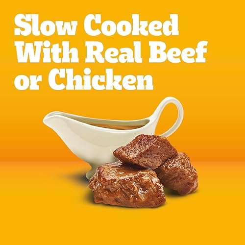 Miniatura 35 de Pedigree Choice Cuts in Gravy - Alimento húmedo suave para perros adultos, paquete variado de 30 unidades, bolsas de 3.5 onzas