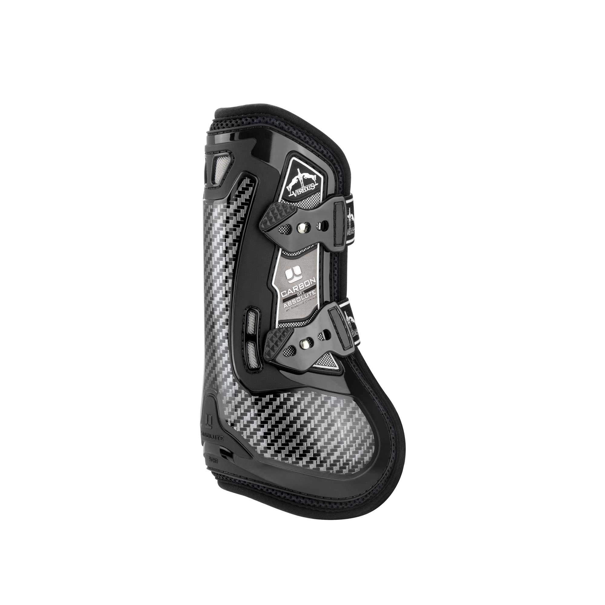 Veredus Carbon Gel Absolute Front : guêtres de protection antérieures pour le CSO