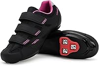 Tommaso Pista 100 Women's Peloton Shoes with Delta Cleats & SPD Compatible - Indoor Spin Cycling Shoes for Peloton Bike