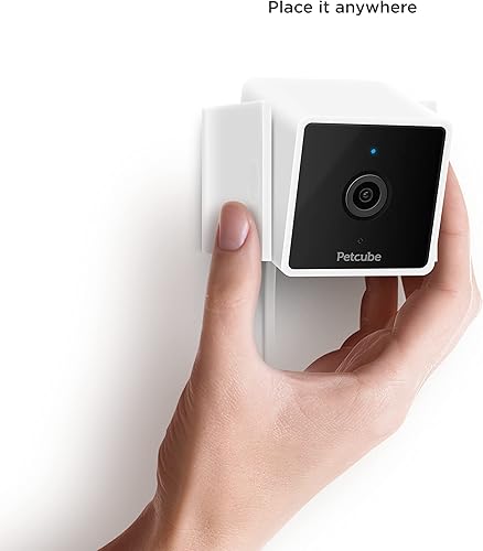 Miniatura 6 de Petcube Paquete de 3 cámaras de seguridad para interiores con video HD de 1080p, audio de 2 vías, detección de movimiento y aplicación de teléfono,