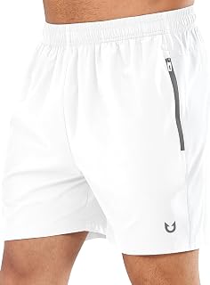 NORTHYARD Men's Athletic Running Shorts Quick Dry Lightweight Zip Pockets