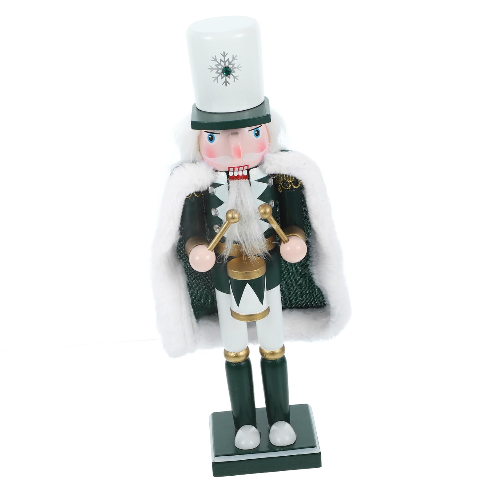 Casse-Noisette Bois de Noël avec cape pour sublimer votre table de fête