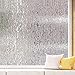 Autocollants de fenêtre Auto-adhésifs électrostatiques d'eau de Pluie,Autocollants de Verre intimité Opaque givré,Film pour Porte et fenêtre N 45x100cm