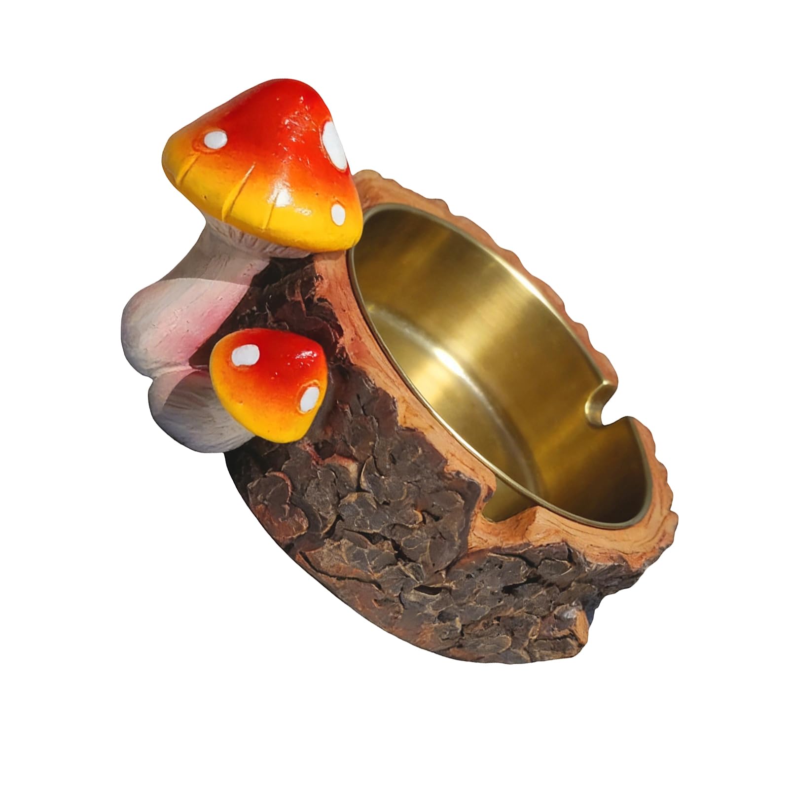 Tsophreniq Creative Resin Ashes Tray Odors Minimizers Modern Ornament Home Decors Scatter Proof Design Artistic Resin Home Decors