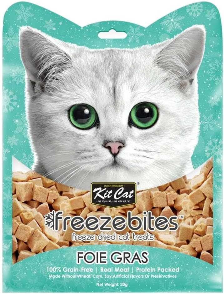 Kit Cat Freeze Bites Foie Gras Duck Liver Dried Treats 20g
