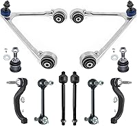 Vista 856 de Detroit Axle - Kit de suspensión frontal de 10 piezas para Dodge Avenger 2008-2014, Chrysler Sebring 2007-2010, 2 brazos de control inferiores, 2