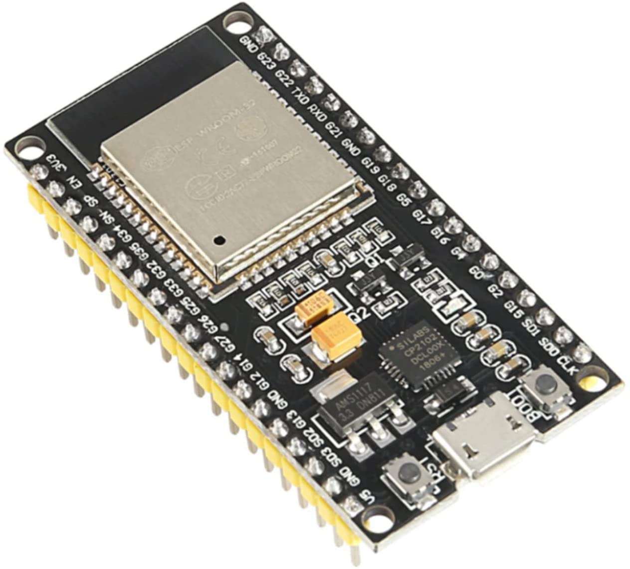Scriptronics® ESP32 Development Board Wireless WiFi + Bluetooth Dual Core Module for Low Power IOT, Clock Frequency 80 MHz to 240 MHz ESP32 Module (B09VFSKB2L) Amazon Price History, Amazon Price Tracker