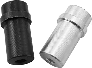 LQ Industrial 2pcs Iron Sandblaster Nozzle Tips 5mm White and 6mm Black Abrasive Sand Blaster Blasting For Sand Blast Tools