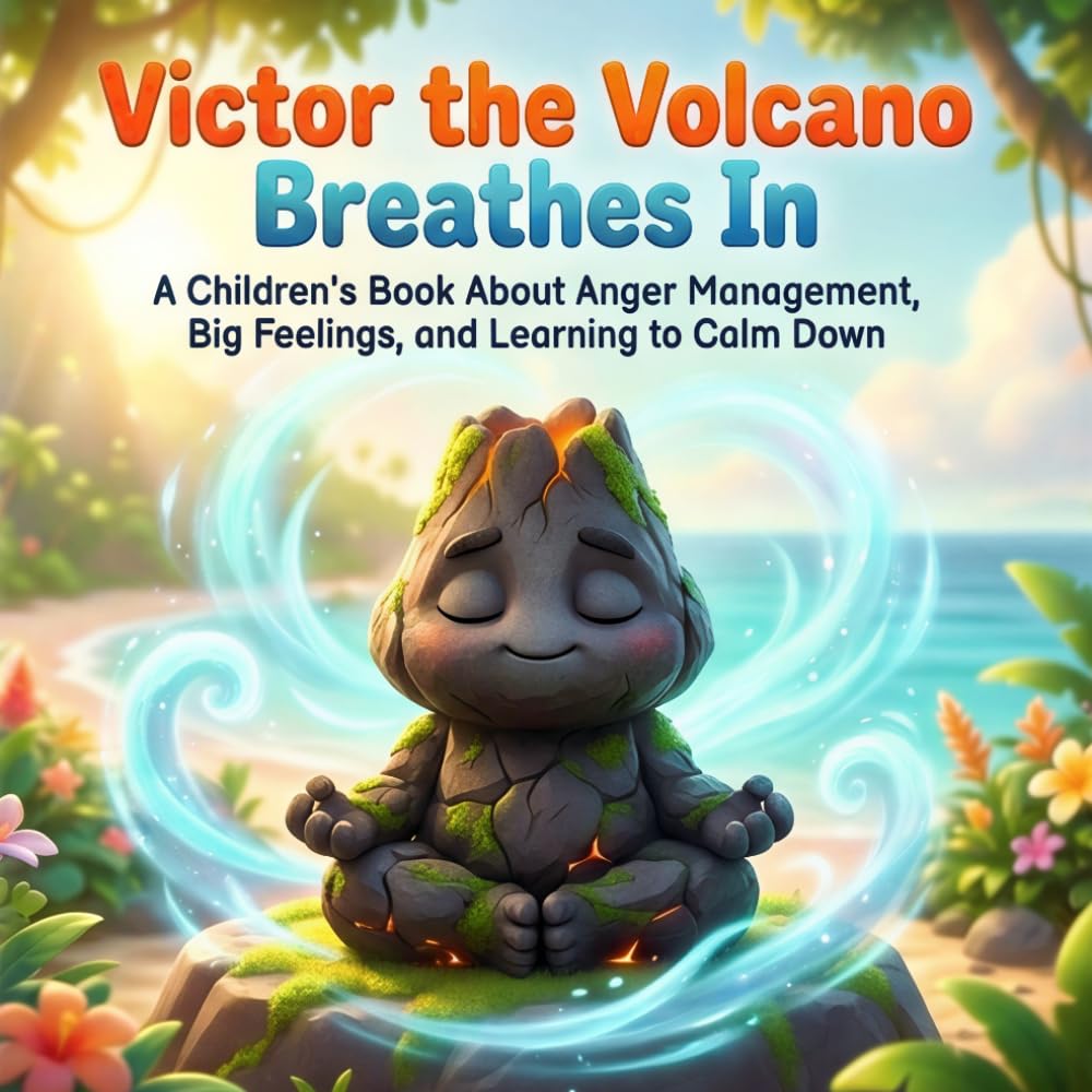 Victor the Volcano Breathes In: A Children's Book About Anger Management, Big Feelings, and Learning to Calm Down
