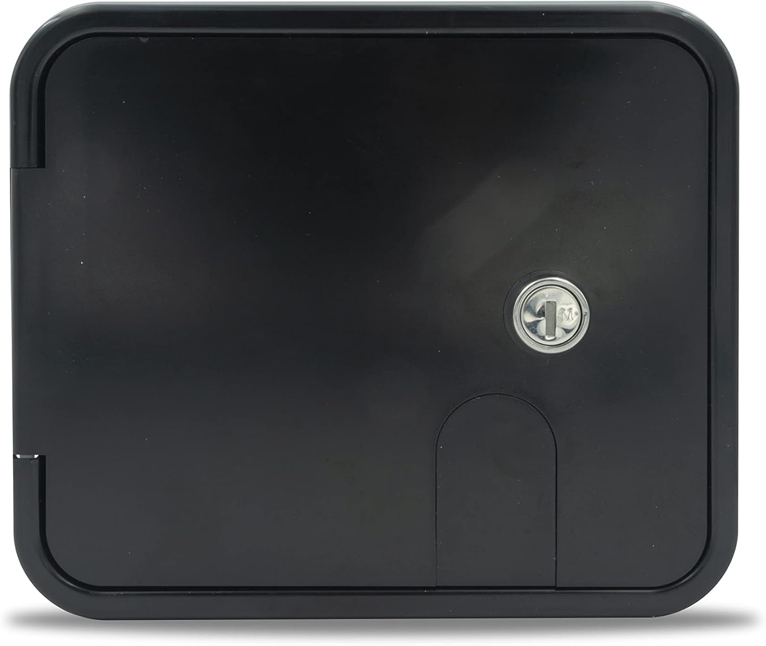 RV Camper Universal Medium Electric Appliance Accessory Cable/Cord Hatch Black PN 94336