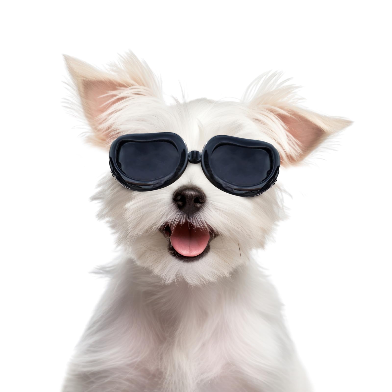 Gafas De Sol Para Perros Medianos Y Grandes - Protección UV, Correa Ajustable, Material PC Y PVC
