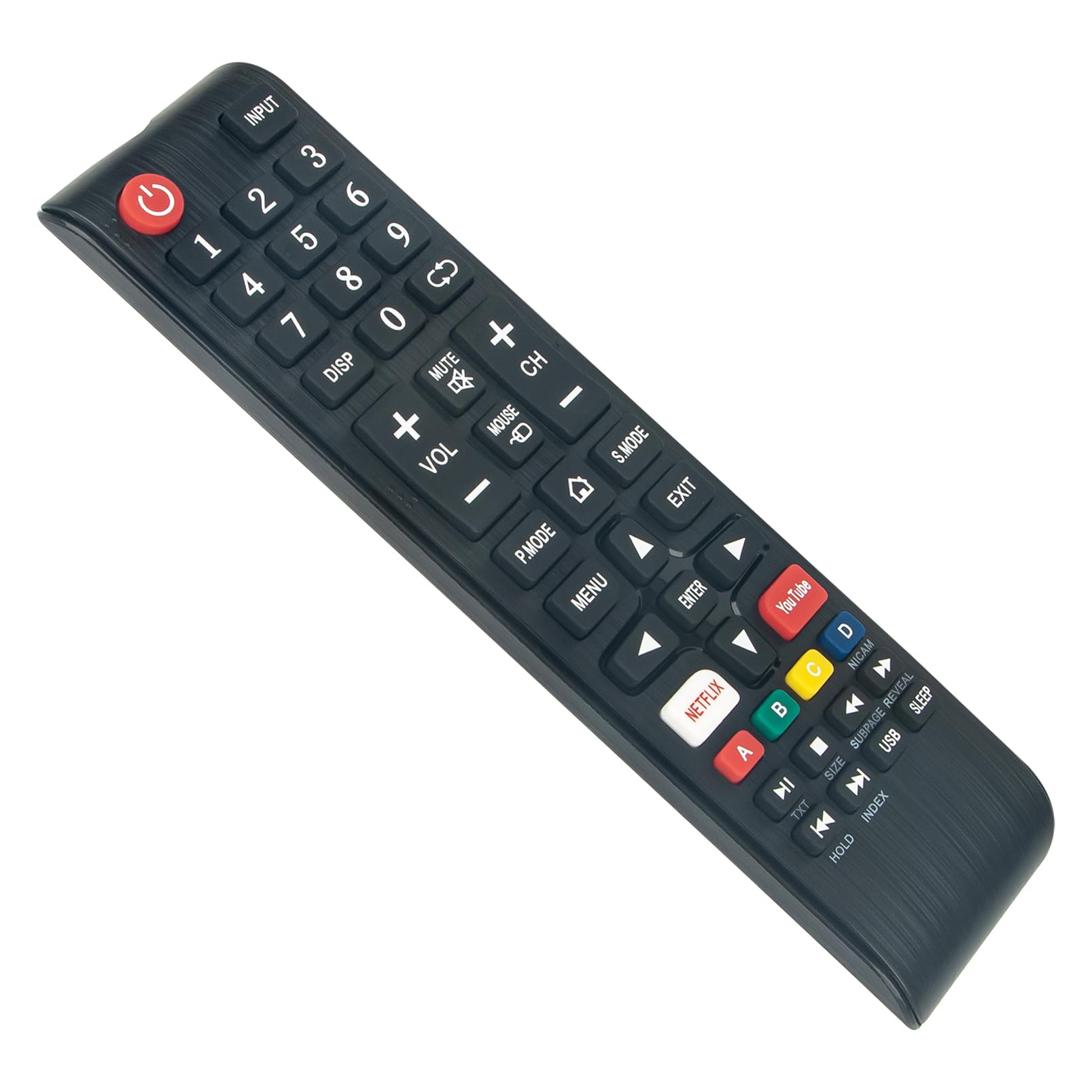 ALLIMITY Telecomando Sostitutivo Per TV AKAI SMART VIDAA – Modelli AKTV3233J, AKTV554J, AKTV604J, Pronto All'Uso