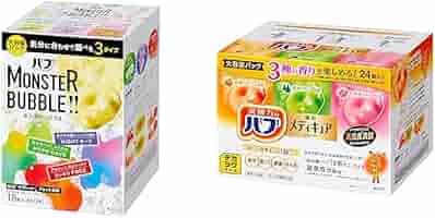 デカラクサイズ バブ モンスターバブル 高濃度炭酸入浴剤　18錠×4箱 Amazon | 【Amazon.co.jp限定】デカラクサイズ バブ モンスター