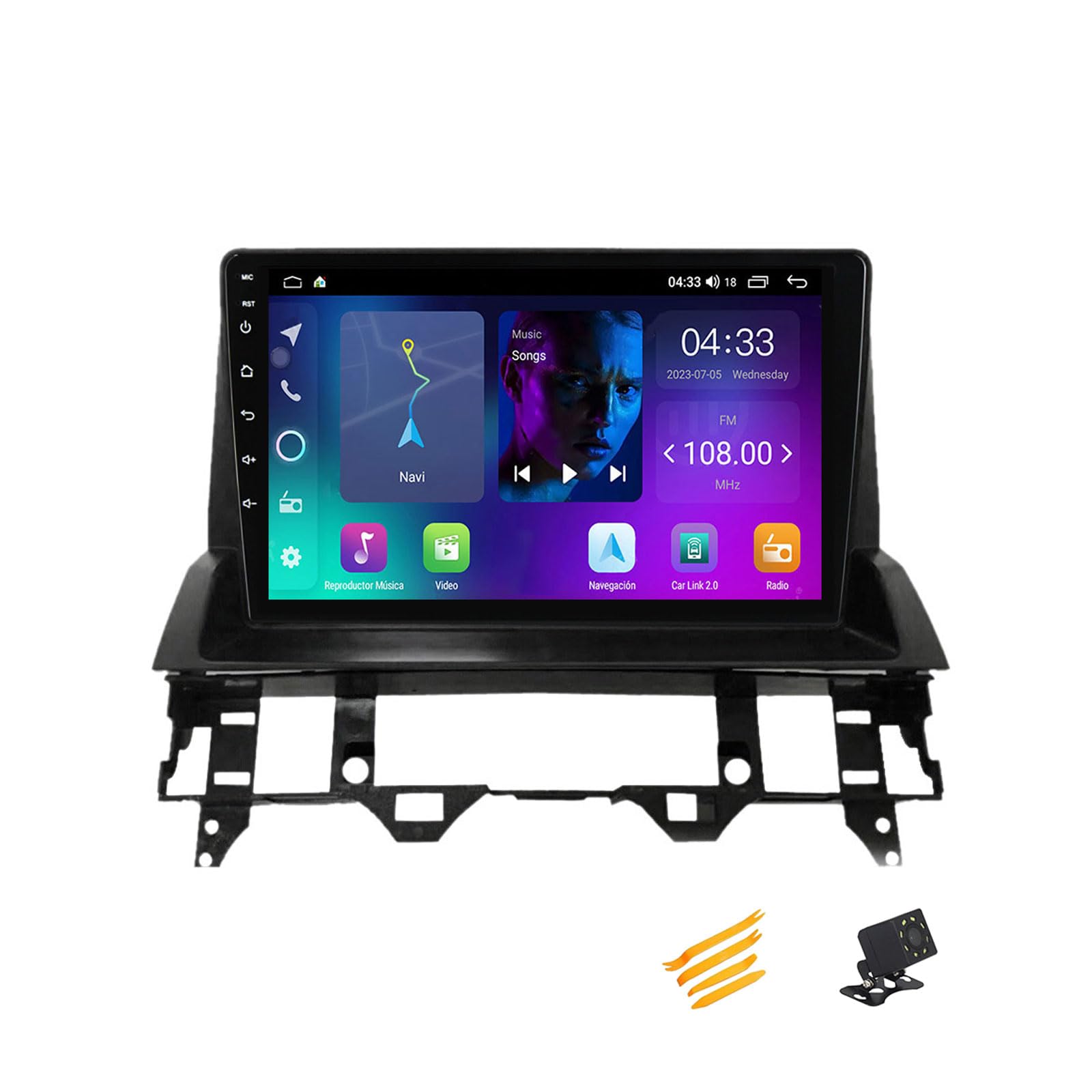 Autoradio 2 DIN pour Mazda 6 : remplacez votre console d'origine par le tactile
