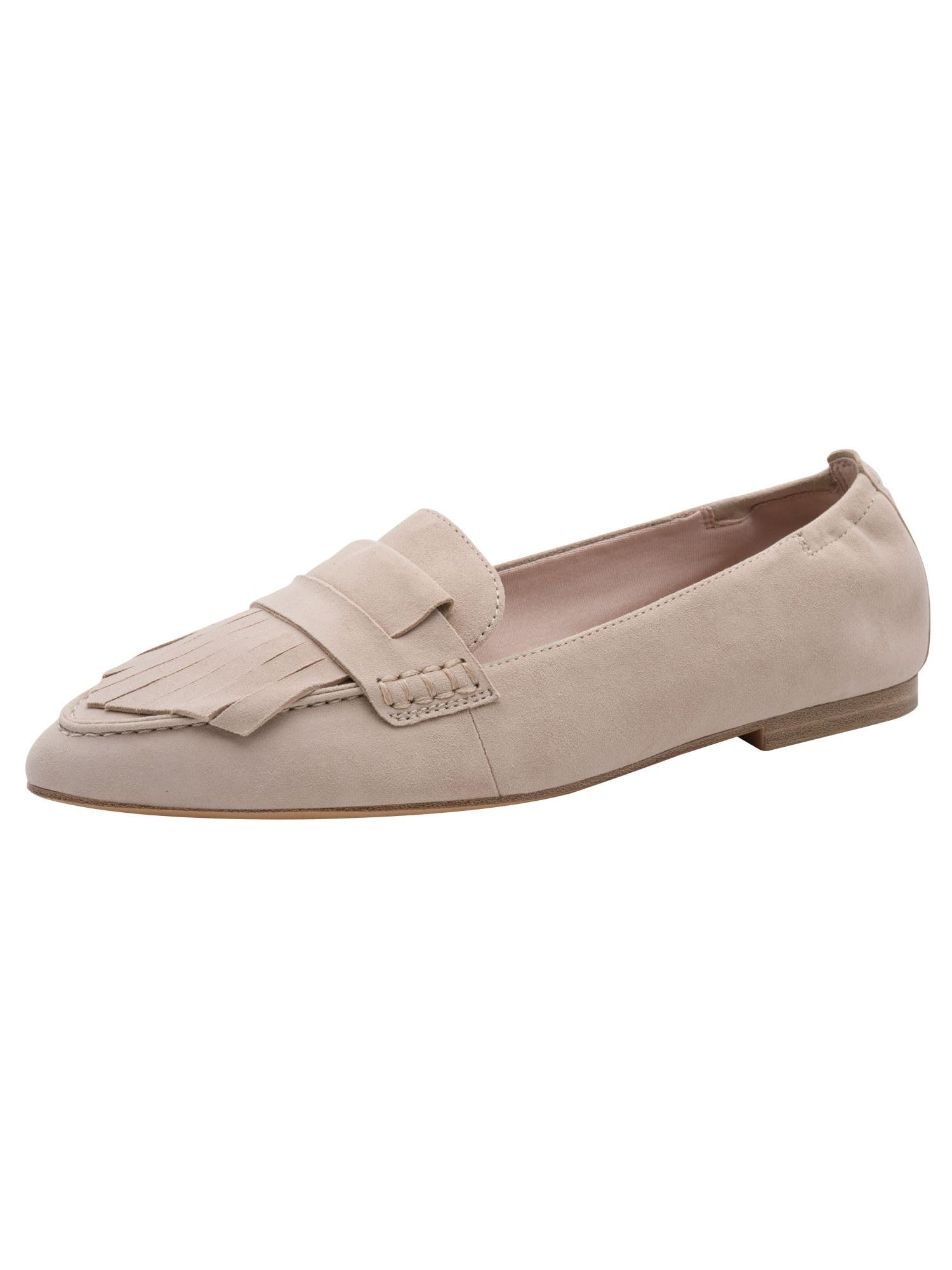 Tamaris Women's loafer flat leather gray 5.5 UK