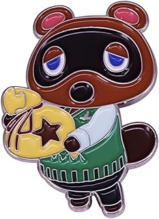 Animal Crossing New Horizons Tom Nook 1.4" Enamel Pin Badge